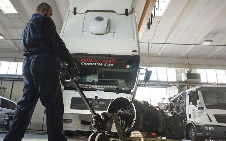 MAN authorised repair shop